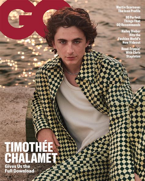 timothee chalamet gq 2023.